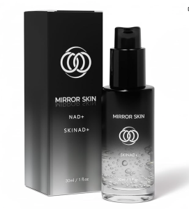 SKINAD+ NAD+ Serum for Face with Stabilized NAD+, Glutathione, CoQ10 and Niacinamide