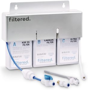 Inline Water Filter for Refrigerators & Ice Makers – Universal Refrigerator Water Filter Kit, 5-Min Easy Install, High-Capacity Filtration for Clean Water & Ice