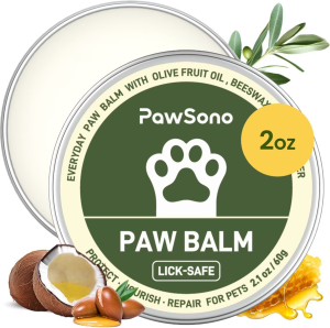 PawSono Dog & Cat Paw Balm, 2.1-oz jar