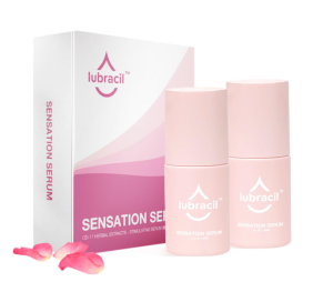 Lubracil Sensation Serum for Women – External Use Only – Moisturizing Formula with Natural Herbal Extracts – Hormone-Free – 30ml (2 Pack)