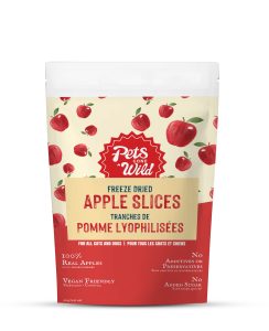 Freeze-Dried Apple Slices for Dogs, Made from 100% Apples with No Added Sugar, Freeze-Dried, Vegan Dog Treats with no Preservatives, 40g(1.41oz) Perfect for Travel, Training, and Home