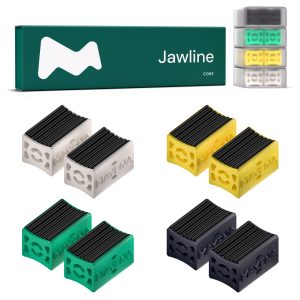 Mayena Jawline Core | Light Resistance 4 Set Jaw Exerciser | Slims & Tones the Face | Smooth Compression Silicone Jaw Trainers | Strengthens Facial Muscles & Defines Jawline