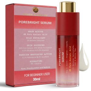 Porebright Serum For Clear Looking Skin, Reduces Uneven Patches & Oil Control, Skincare For All Skin Types: 1.18 Fl Oz, Beginner