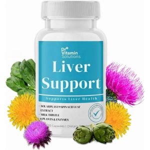 WALMART: Liver Support Capsules with Milk Thistle & Enzymes for Liver Health, 30 Count