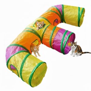 E-3-Way Cat Tunnels for Indoor Cats