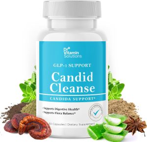 WALMART: Candida Cleanse Gut Health Supplement with Probiotics, 30 Capsules
