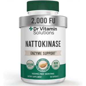 WALMART: Nattokinase 2,000 FU Dietary Supplements for Heart Health and Circulation, 60 Capsules