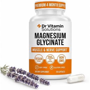 WALMART: High Absorption Magnesium Glycinate, Dietary Supplements, 120 Capsules