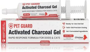 Activated Charcoal for Dogs & Cats, 30 mL Ready-to-Use Pet First Aid Liquid