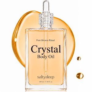 Anti Aging Body Oil for Women, Dry Oil for Crepey & Dry Skin Cashmere Amber